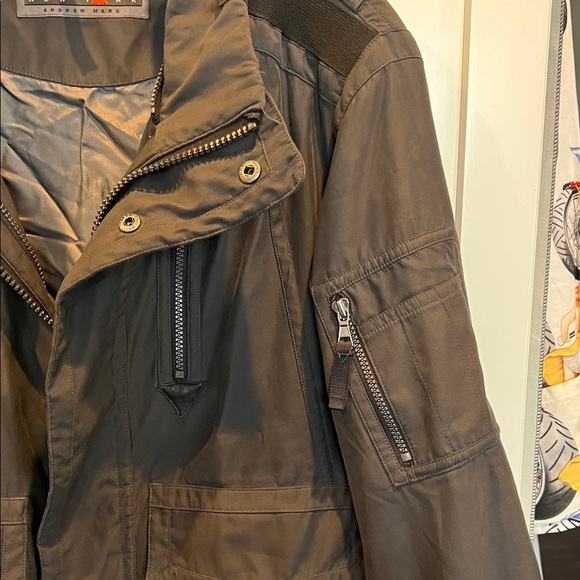 Andrew Marc Men's Black Bomber Jacket M - Picture 4 of 12